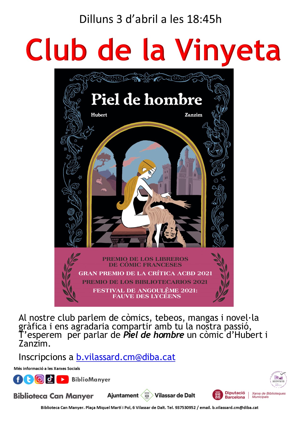 Club de la vinyeta: Piel de hombre