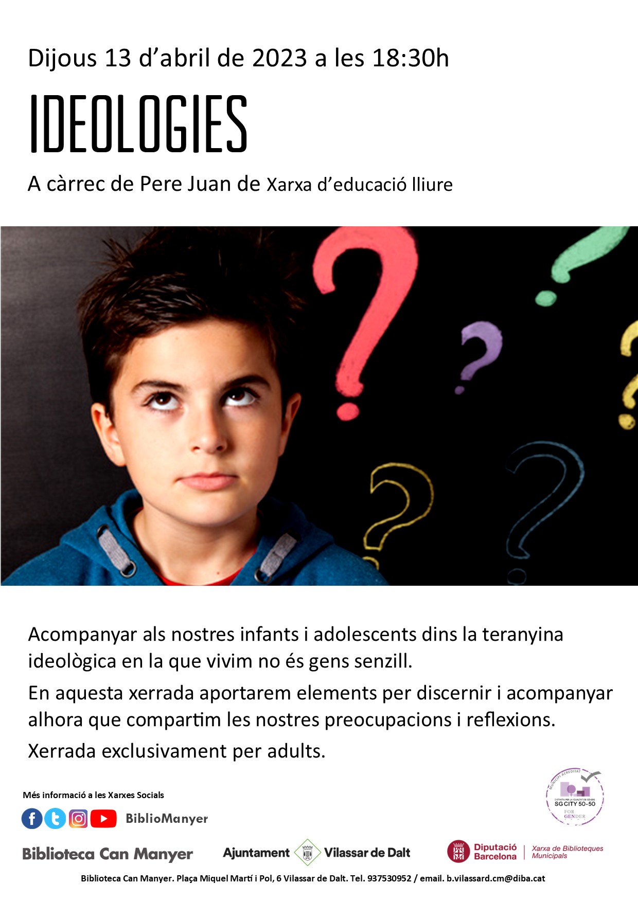 Xerrada d'Educació lliure: Ideologies