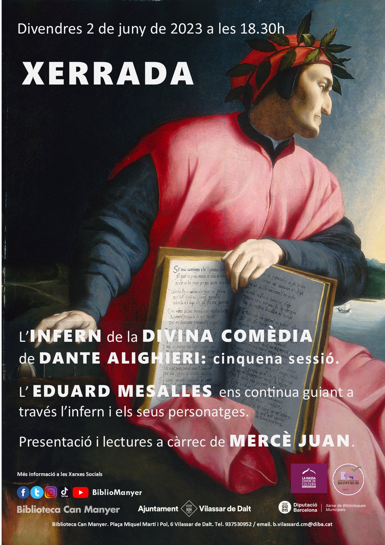 Xerrada 'Dante i la Divina comèdia. L'infern'