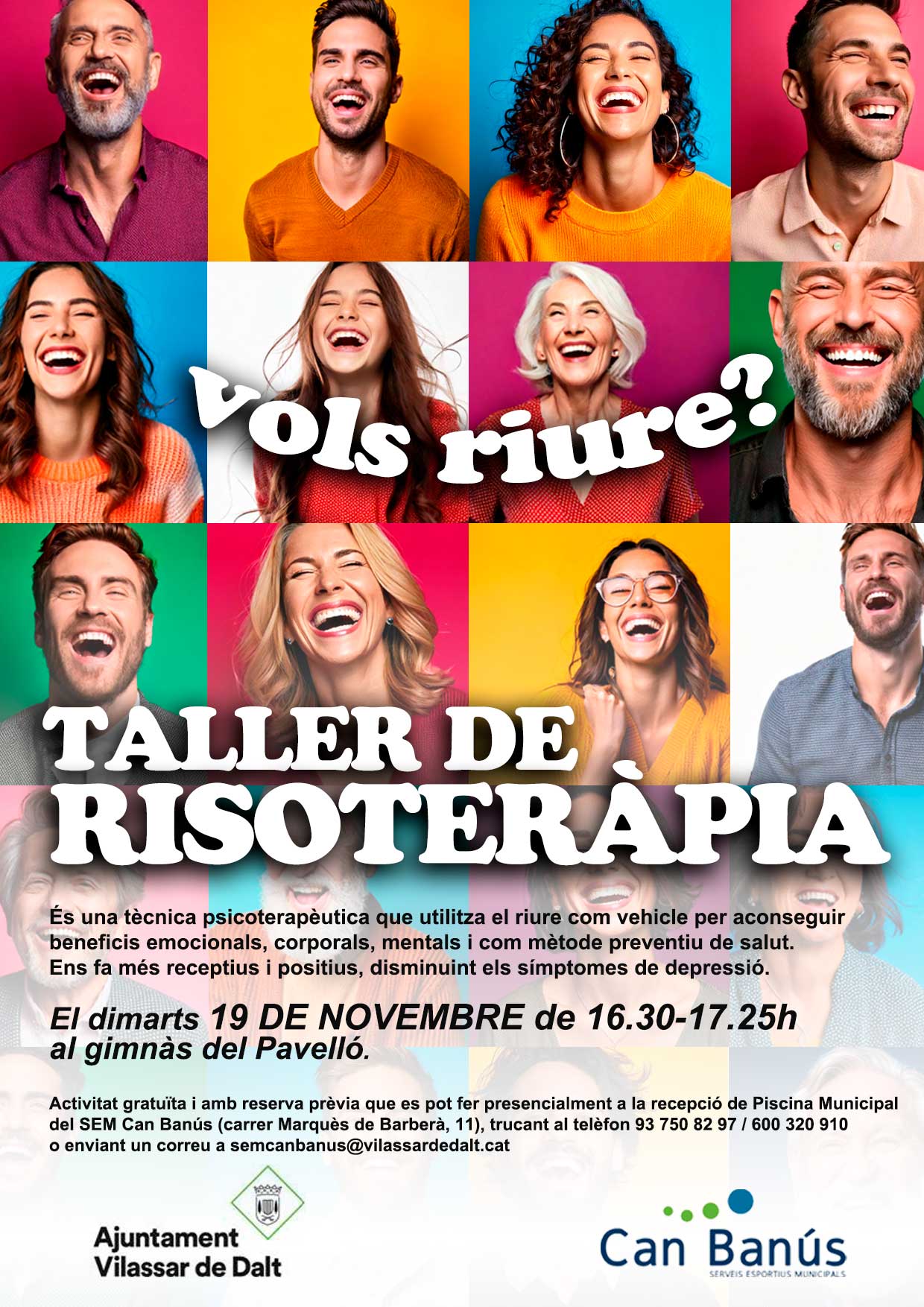 Taller de risoteràpia