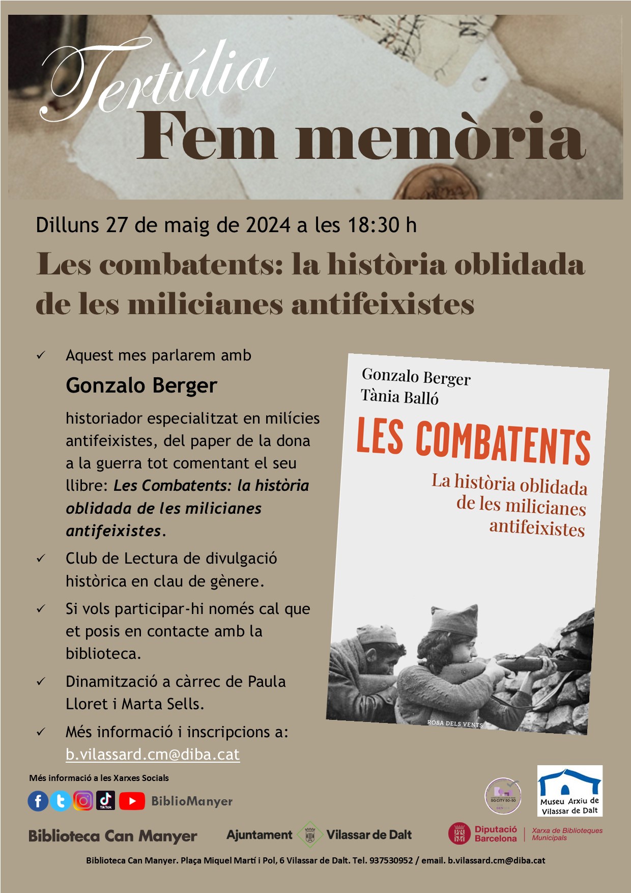 Fem memòria 'Les combatents'