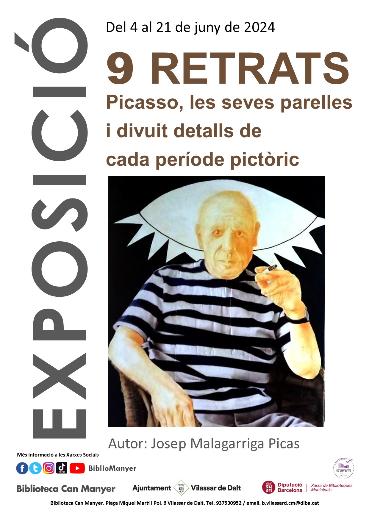 Exposició '9 retrats'