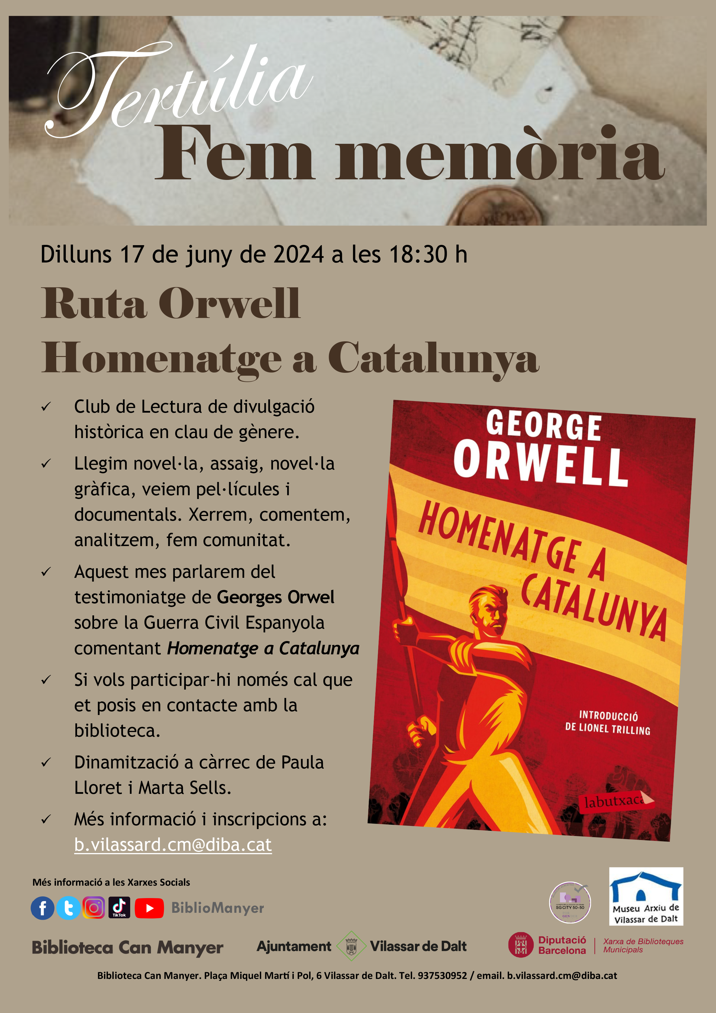 Fem memòria. 'Homenatge a Catalunya'