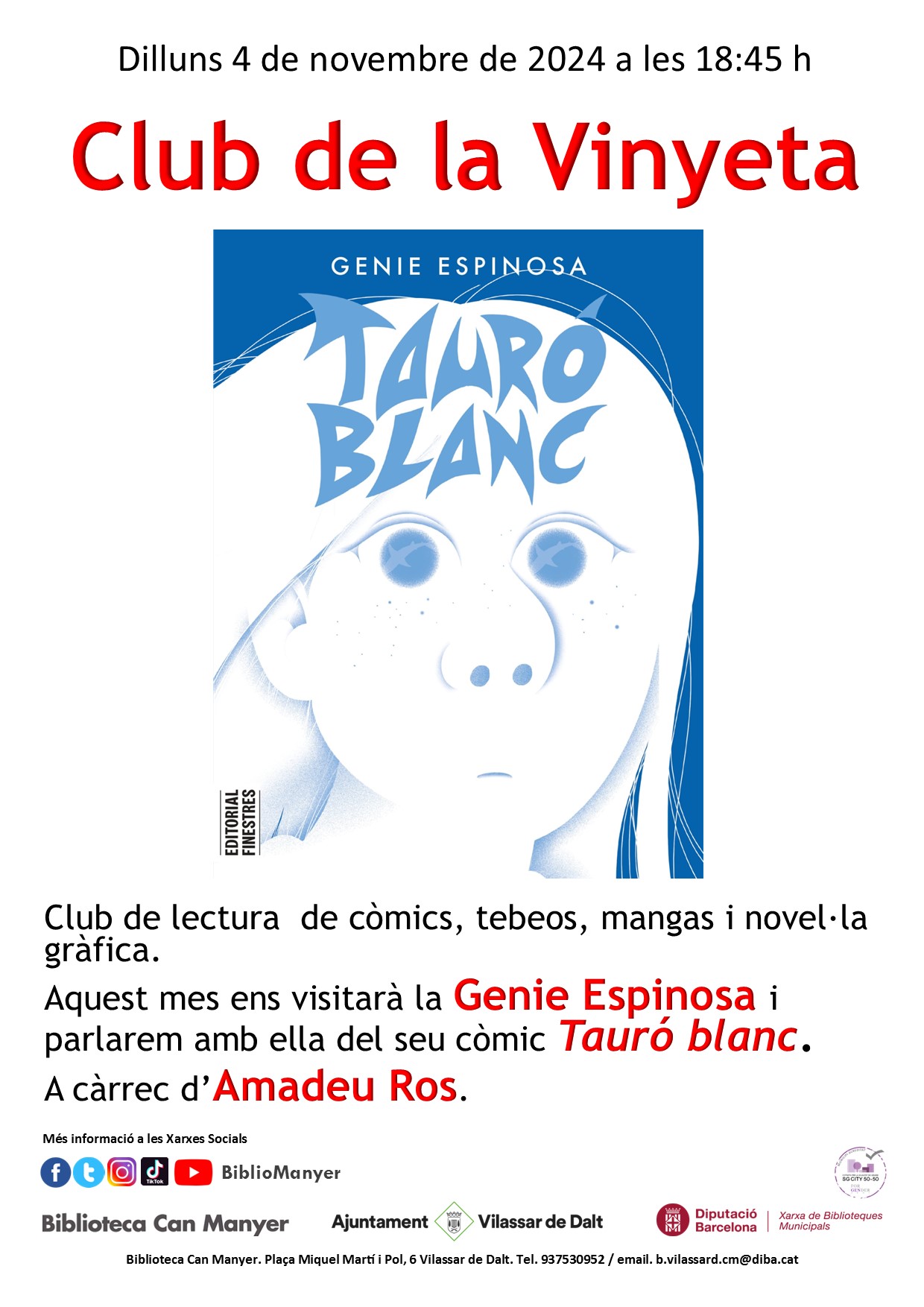 Club de la vinyeta. 'El Tauró Blanc'
