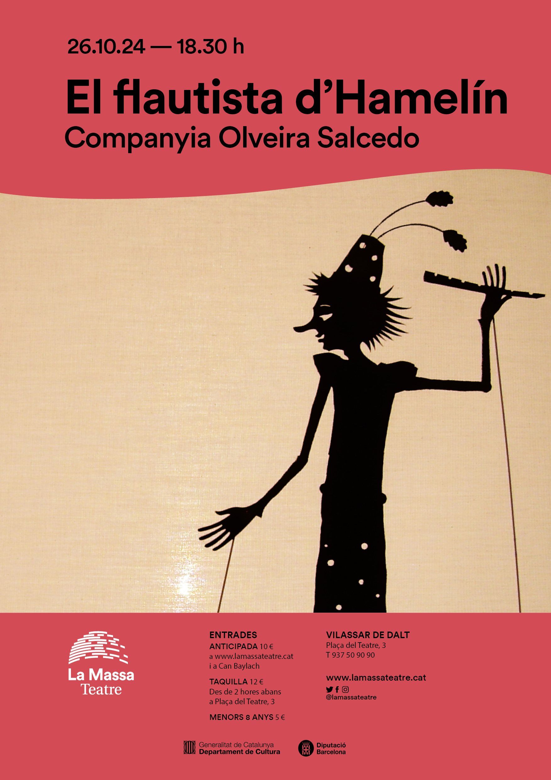 La Massa Teatre. El flautista d'Hamelín