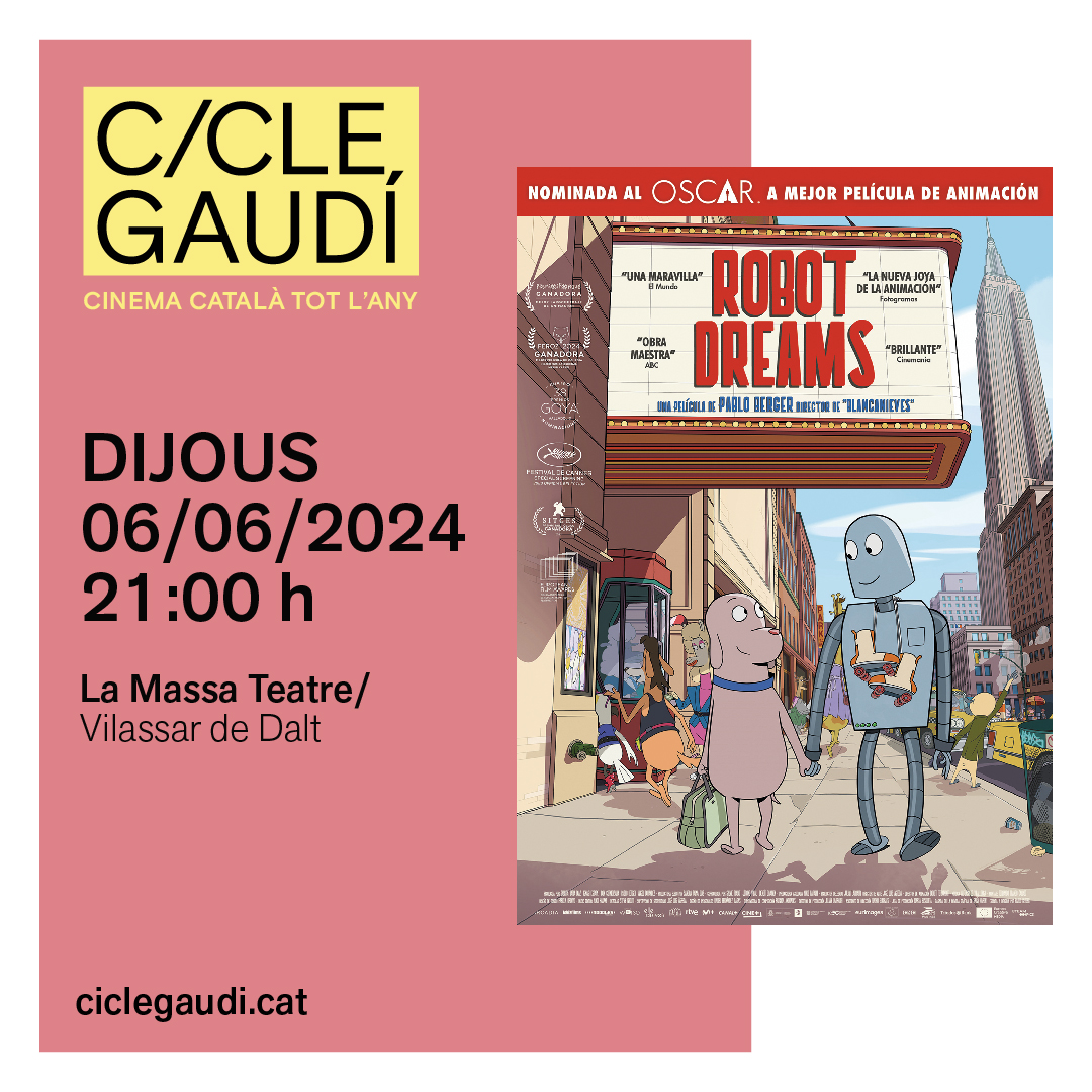 Cicle Gaudí: Robot dreams