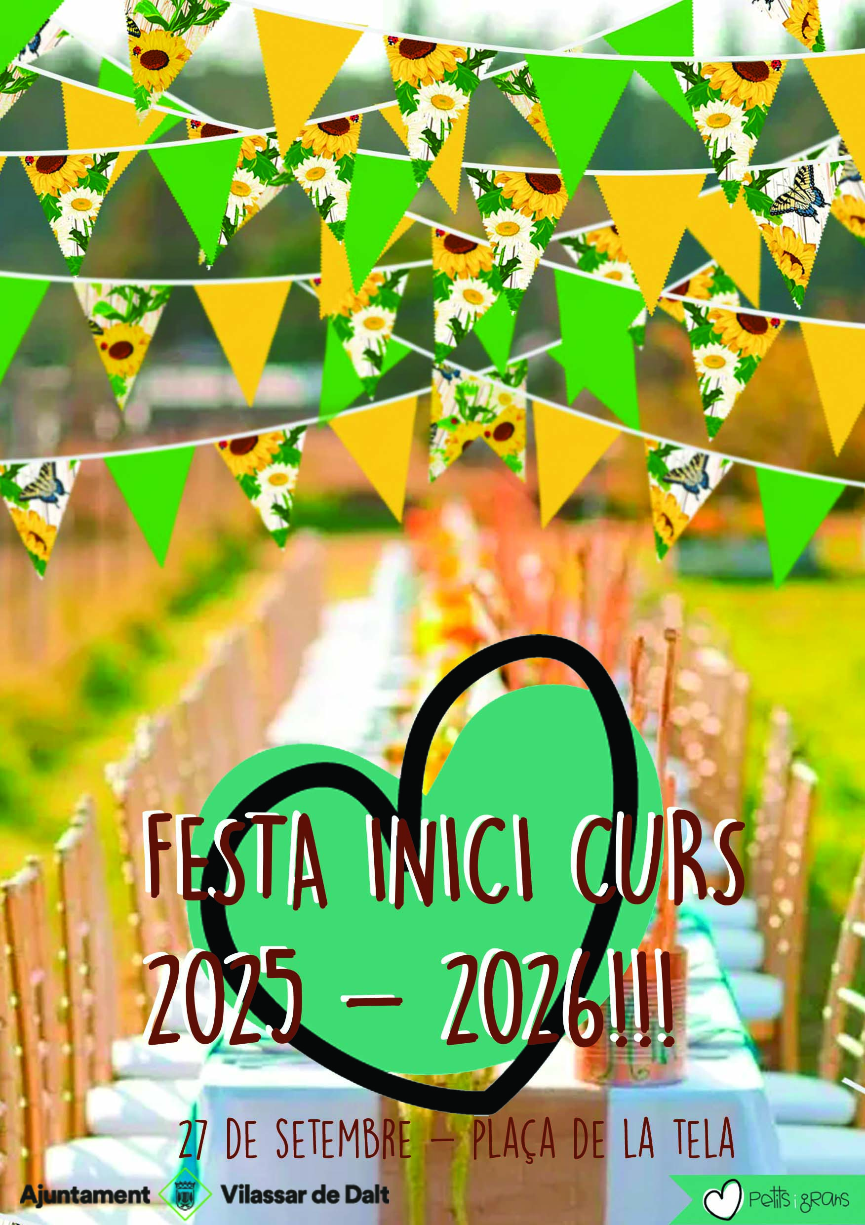Festa d'inici de curs de Petits i grans