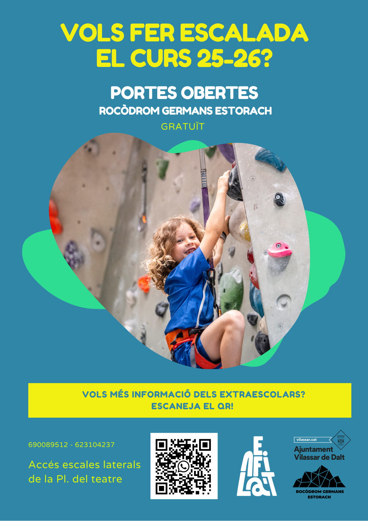 Portes obertes al Rocòdrom