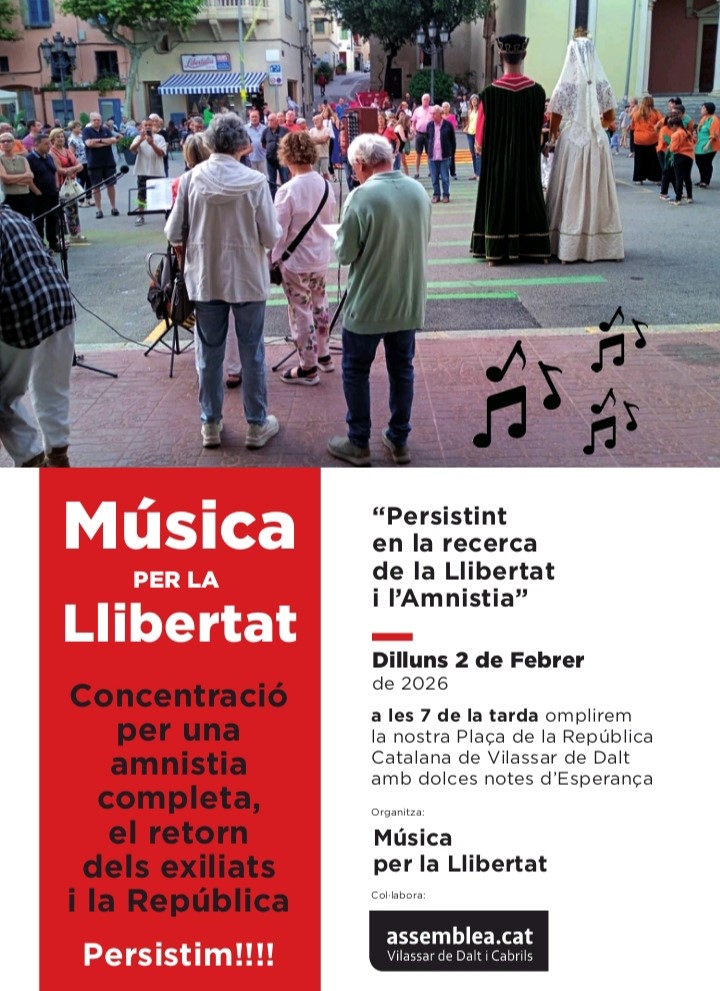 M&uacute;sica per la llibertat
