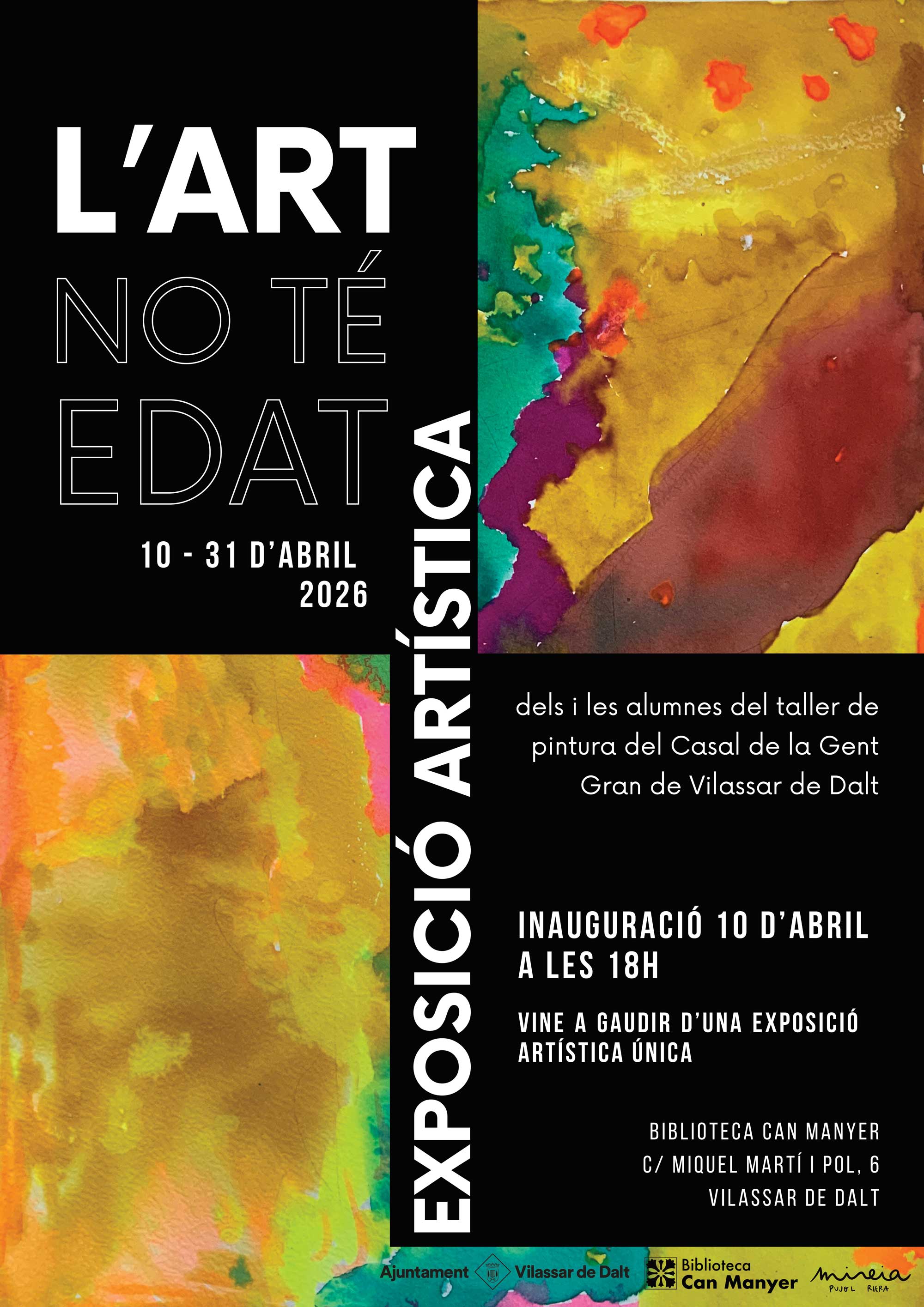 Exposici&oacute; 'L'art no t&eacute; edat'
