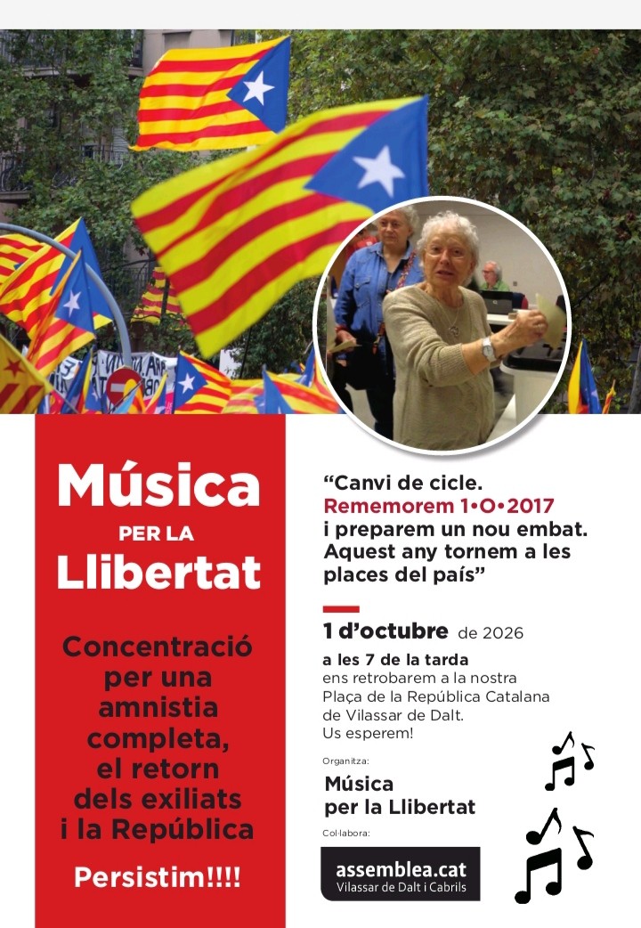 M&uacute;sica per la llibertat