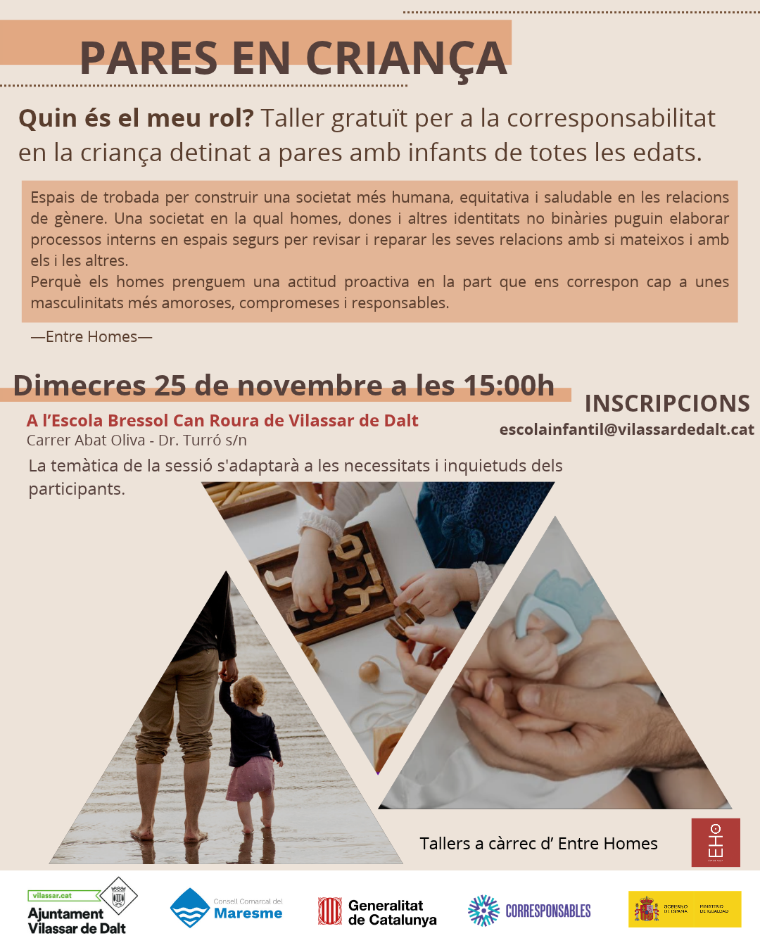25N. Pares en criança
