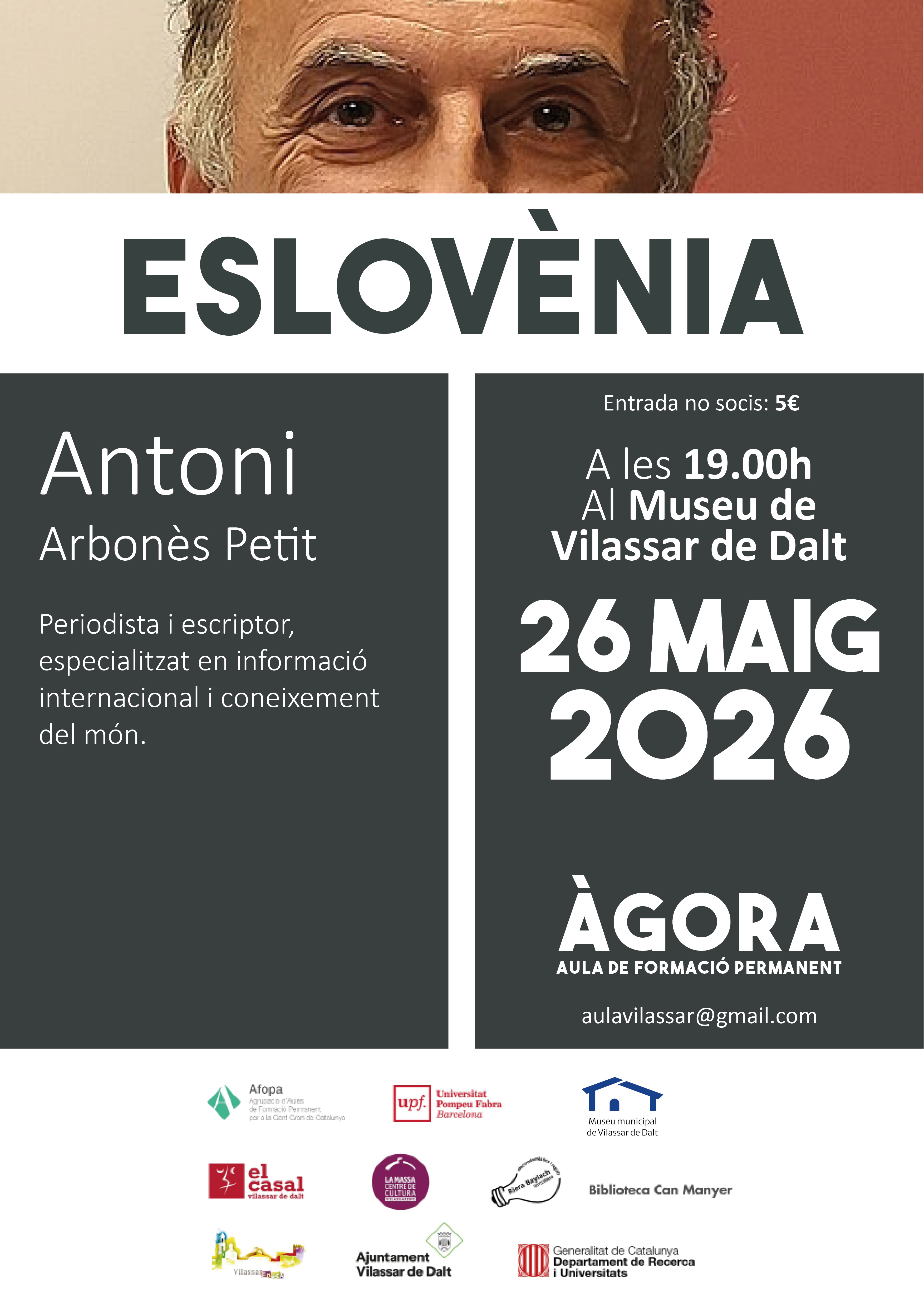 &Agrave;gora Vilassar: 'Eslov&egrave;nia'