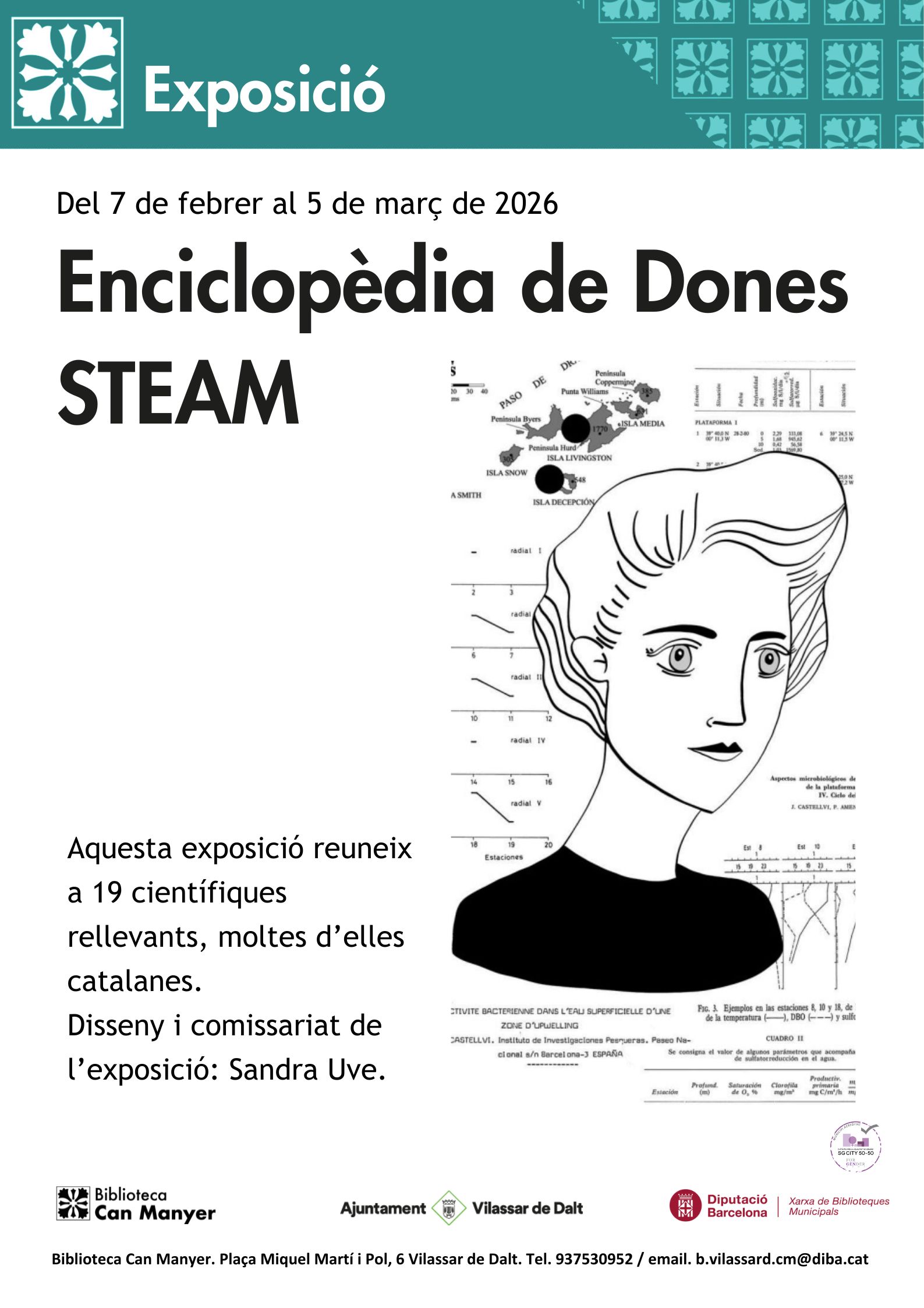 Exposici&oacute; 'Enciclop&egrave;dia de Dones STEAM'