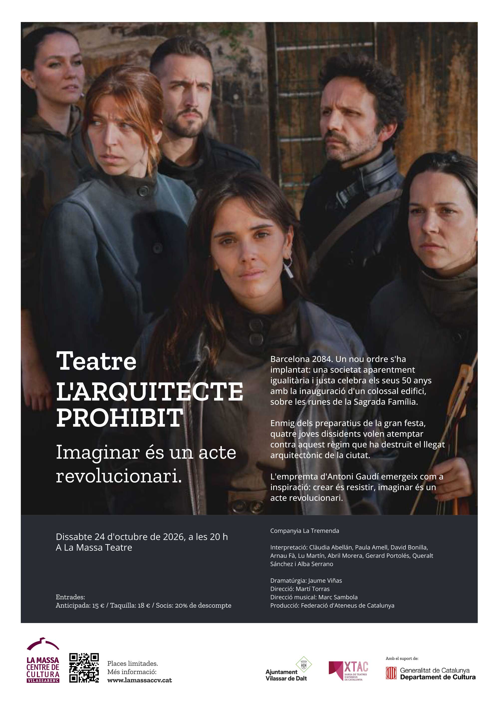'L'arquitecte prohibit' a La Massa Teatre