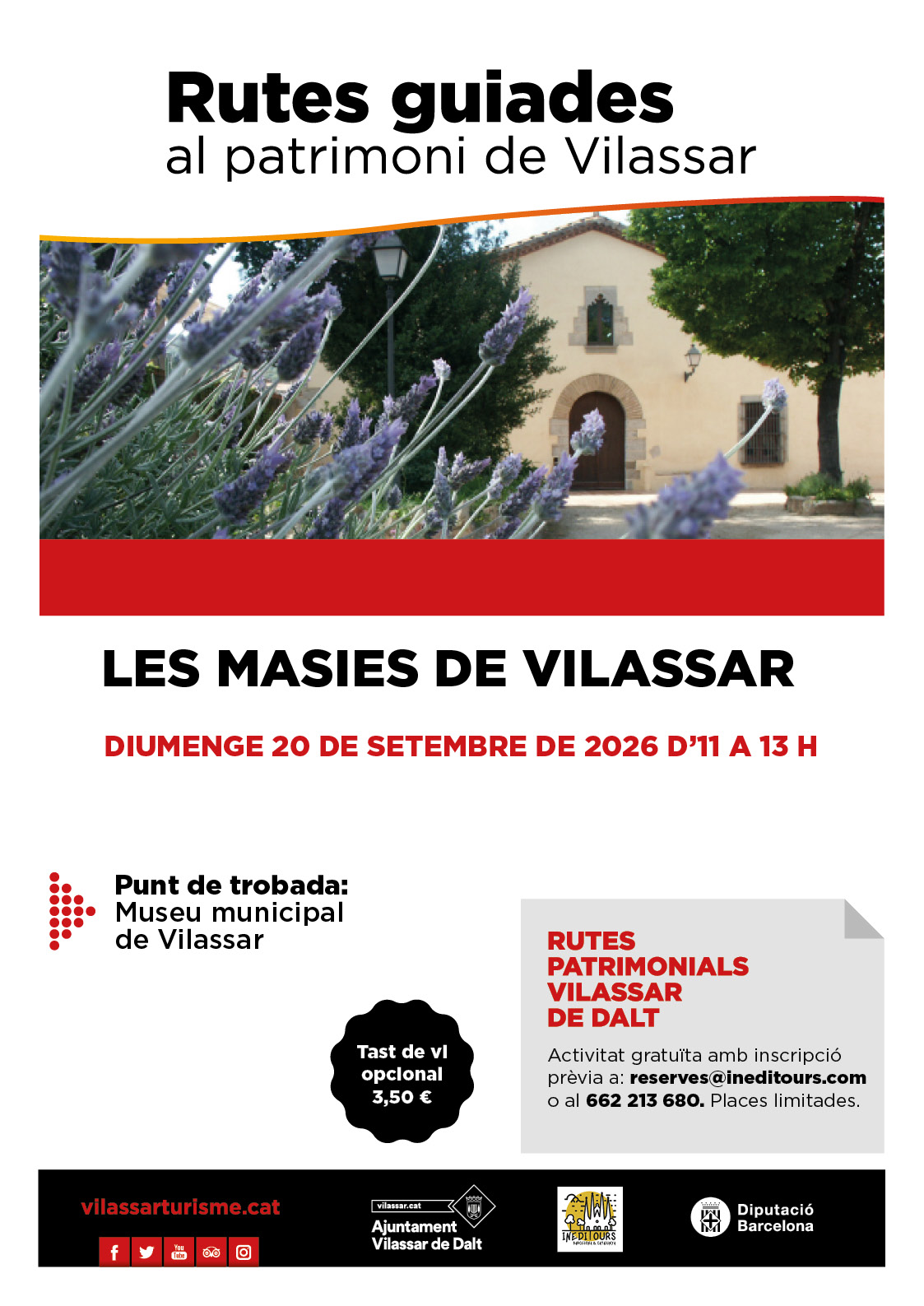 Ruta guiada: Les masies de Vilassar