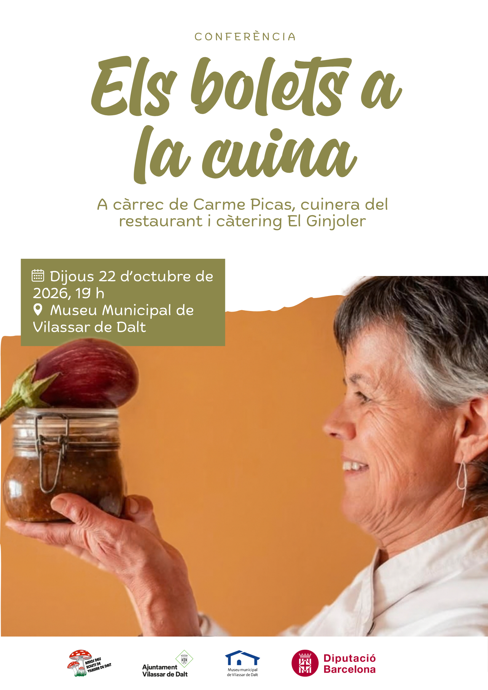Confer&egrave;ncia 'Els bolets a la cuina'