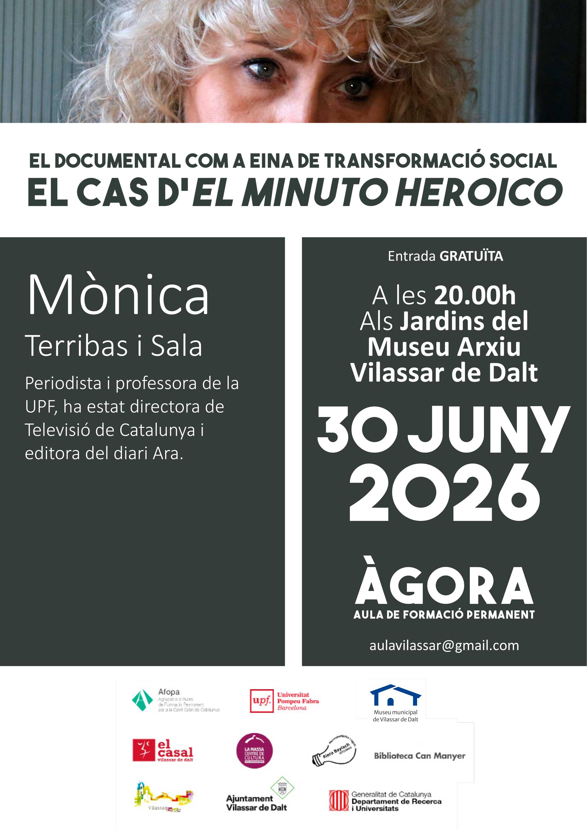 Vetlles d'estiu: Confer&egrave;ncia de M&ograve;nica Terribas