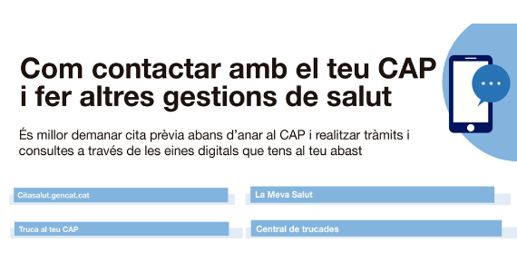 Contacta amb el CAP
