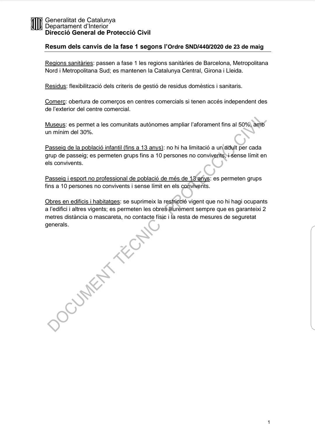 Fase 1 flexibilitzada