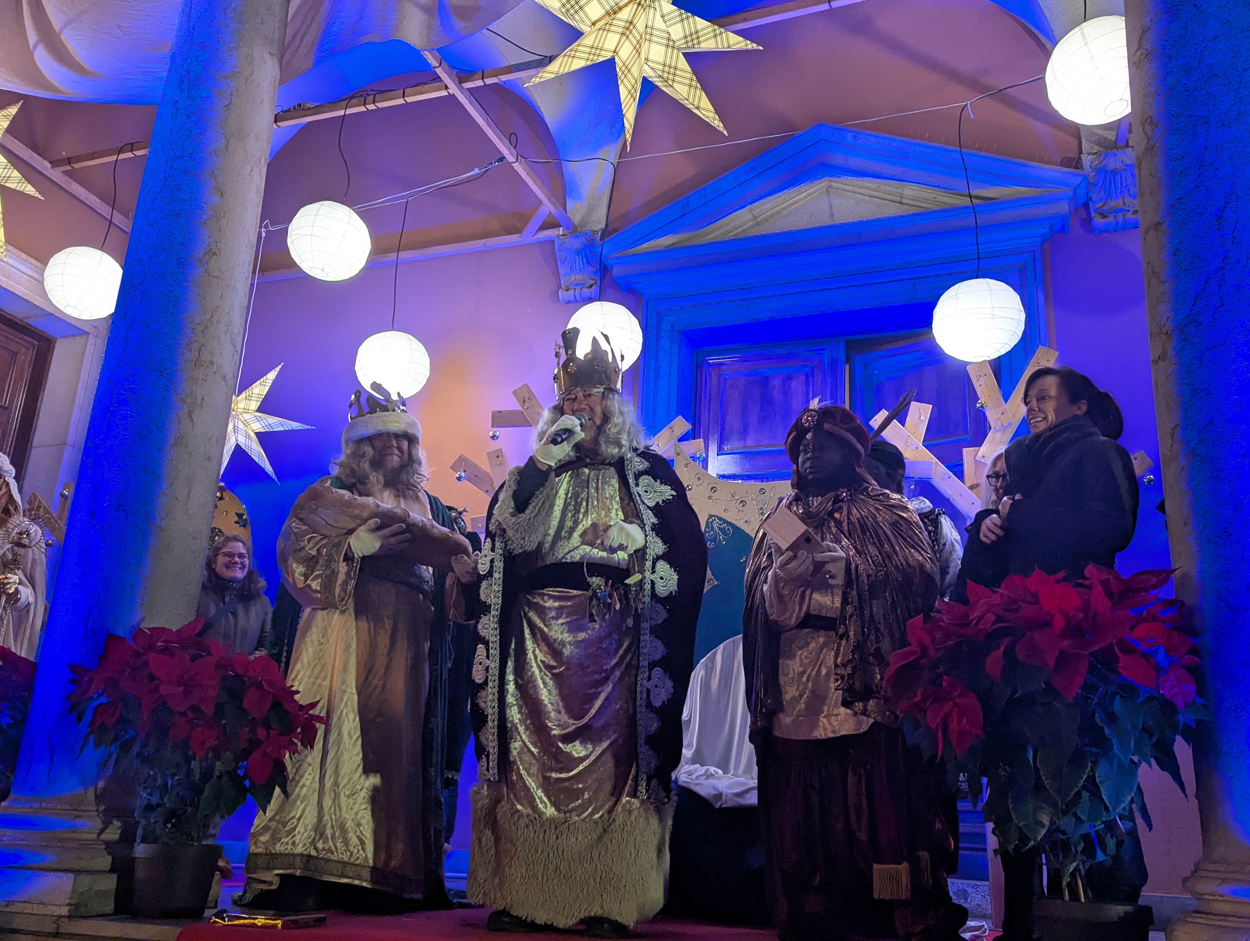 Els Reis d'Orient desafien el fred i porten la m&agrave;gia a Vilassar