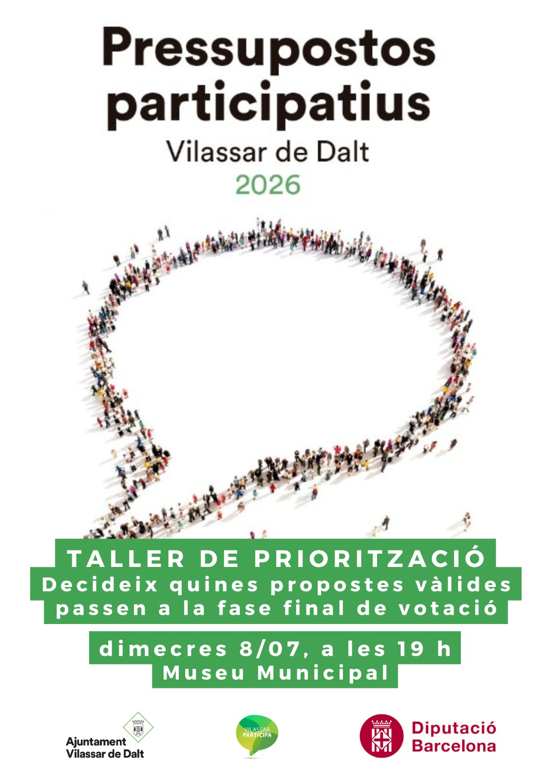 Consulta les propostes dels Pressupostos Participatius que passaran a la votaci&oacute; final