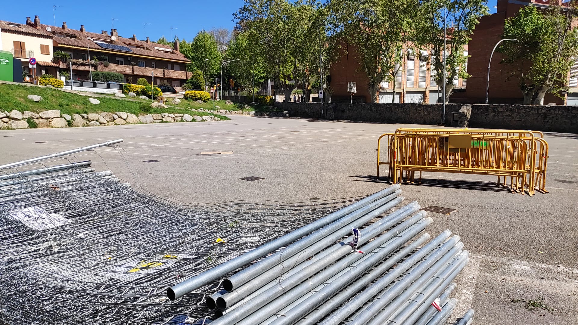 S'inicien les obres de remodelaci&oacute; de l'aparcament de Can Bruguera 